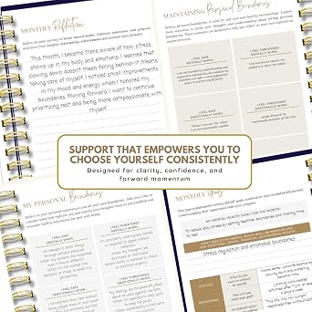 Mental Health Journal for Women and Men: Thrive - Advanced Toolkit for Introspection and Personal Growth - Guided Journal for Self-Reflection and Improve Well-Being - Mental Mealth Gifts