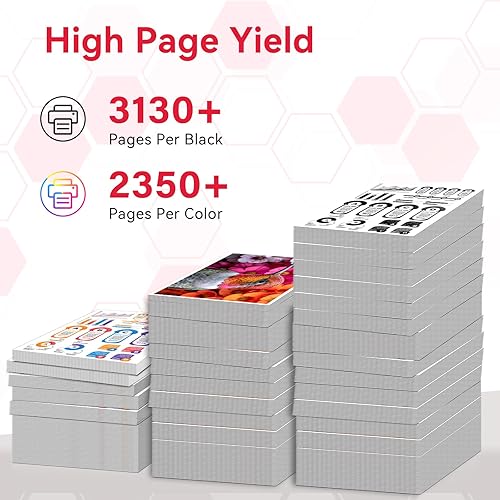 Miniatura 2 de LEMERO 067H - Tóner compatible con Canon 067H - Juego de cartuchos de tóner compatible con Canon MF656Cdw para impresora Canon 067 MF654Cdw MF653Cdw