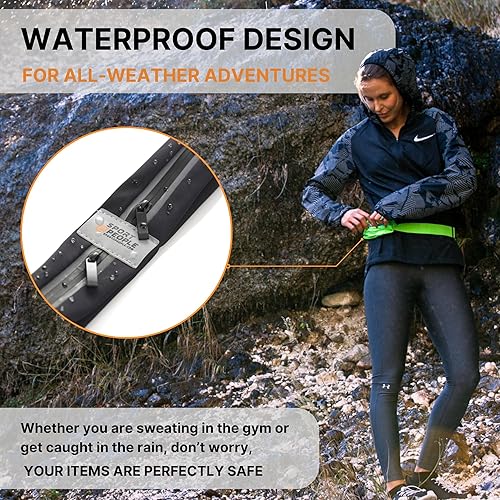 Miniatura 7 de Cinturón para correr patentado en EE. UU. Sport2People paquete de entrenamiento manos libres - iPhone X 6 7 8 Plus - Bolsa de viaje para corredores