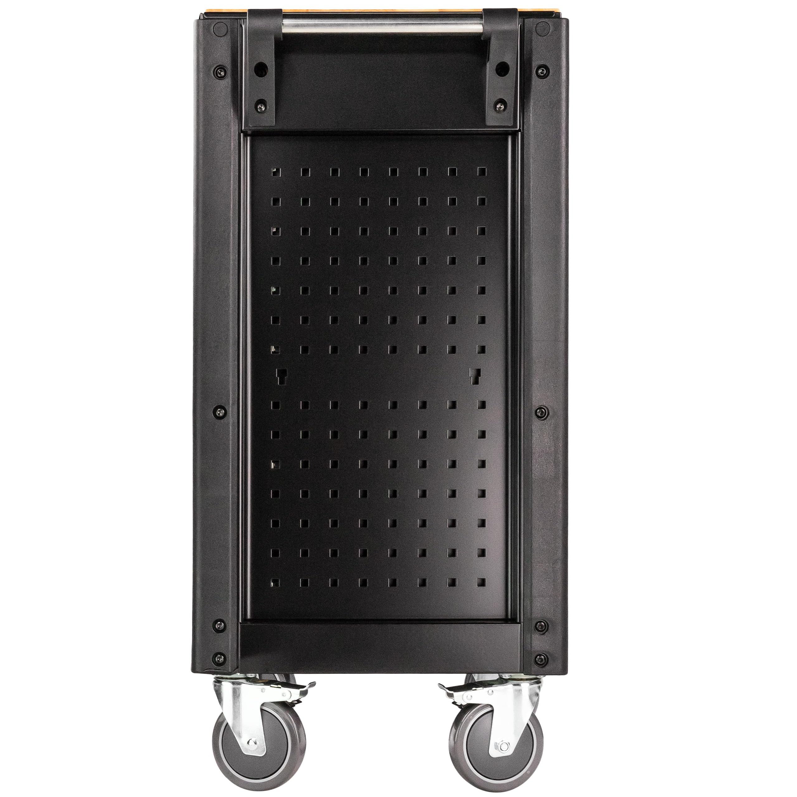 STIX UltimatePro C7 Servante d'atelier 7 tiroirs, Plateau en Bois d'hévéa