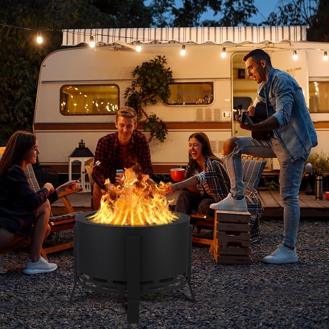 Brasero Garvee 26 in Smokeless para Exteriores miniatura 2