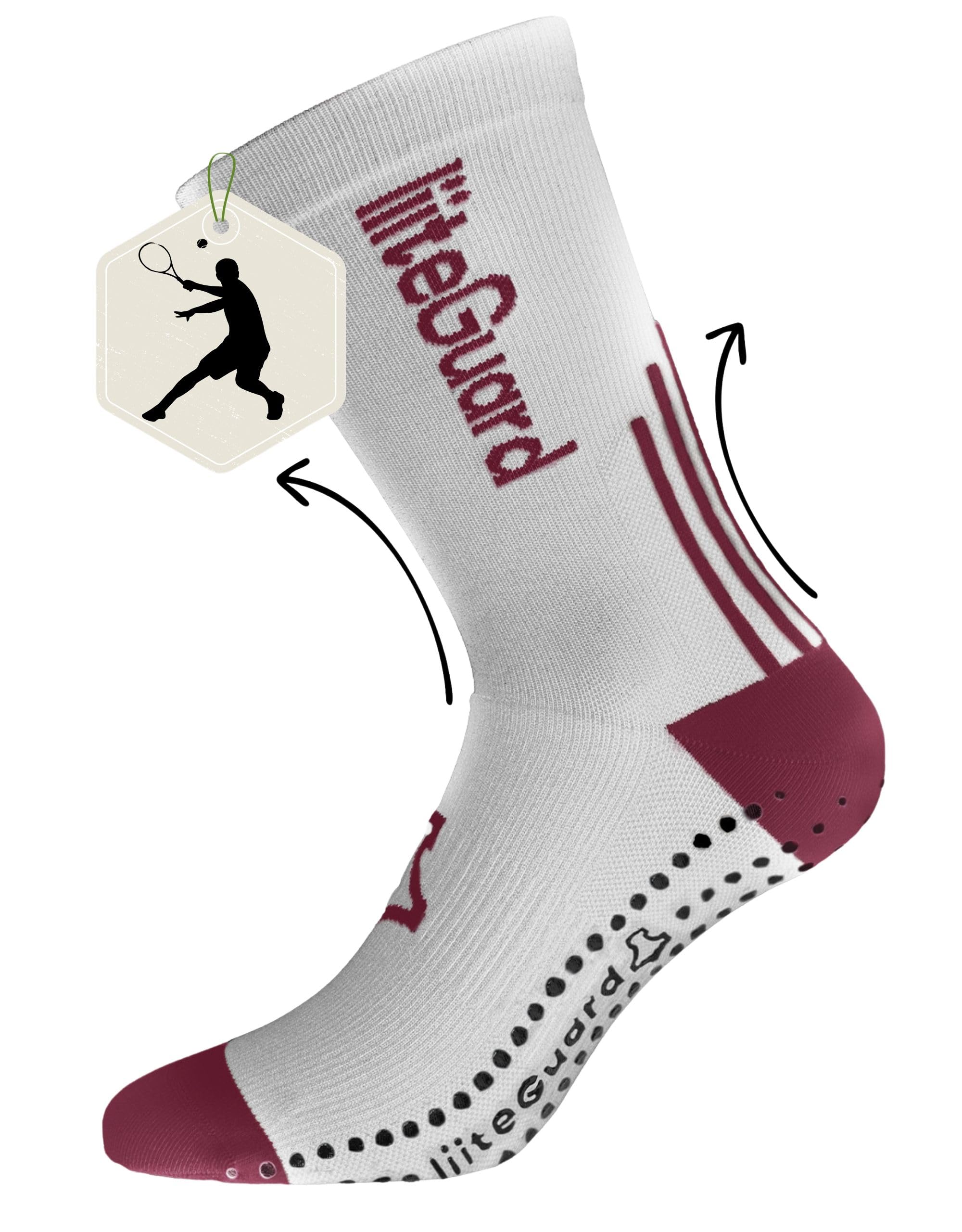 liiteGuard PRO-TECH LG Running Chaussettes de compression pour homme et femme | Chaussettes de compression pour le sport, la course à pied, le football, anti-ampoules | Chaussettes de course d'hiver |