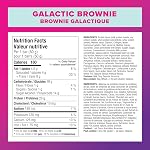 Pure Protein Bars - Nutritious, Gluten Free bar, made with Whey protein blend - low sugar, protein snack. Deliciously satisfying. Made in Canada, Galactic Brownie (Pack of 6)