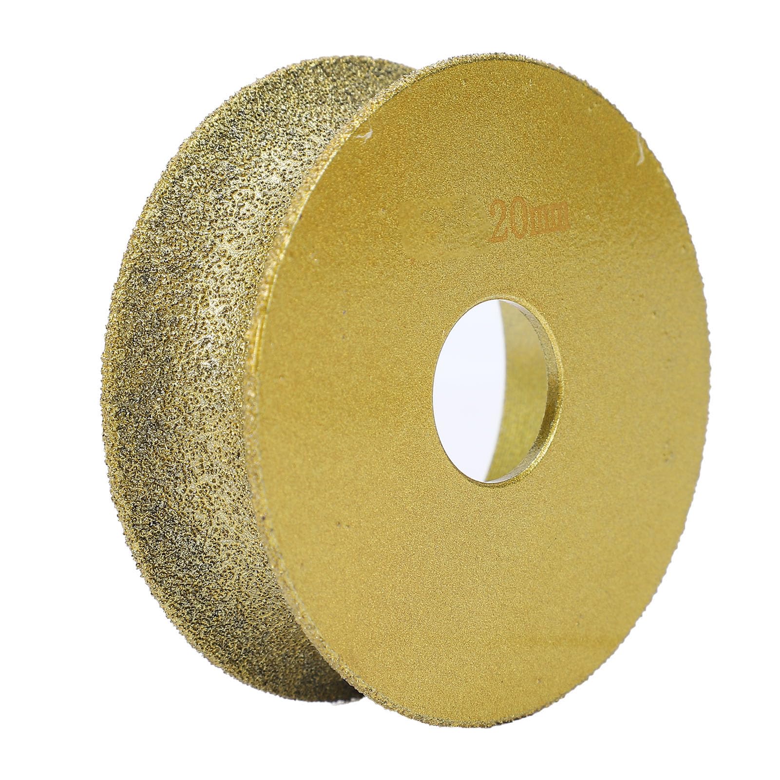 Smerigliatrice Angolare Manuale con Profilo, Mola Diamantata, Disco Lucidante Brasato, per Piastrelle in Marmo, 20 Mm, Aperto, 3 Pezzi