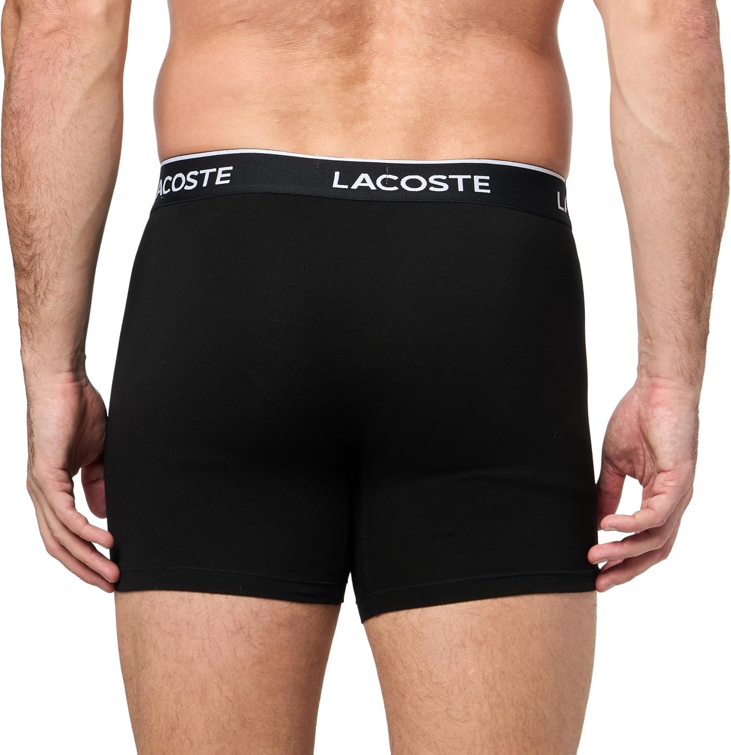 Lacoste Men's Cotton Stretch Jersey Trunks 3 Pack - Image 3