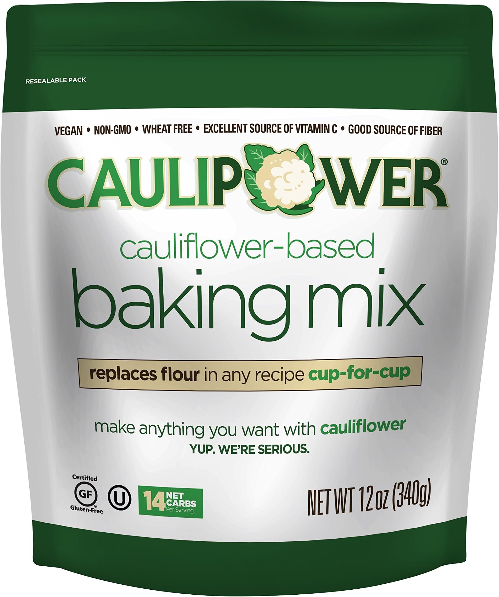 Original Cauliflower-Based Baking Mix By CAULIPOWER 12 Oz [Discontinued]