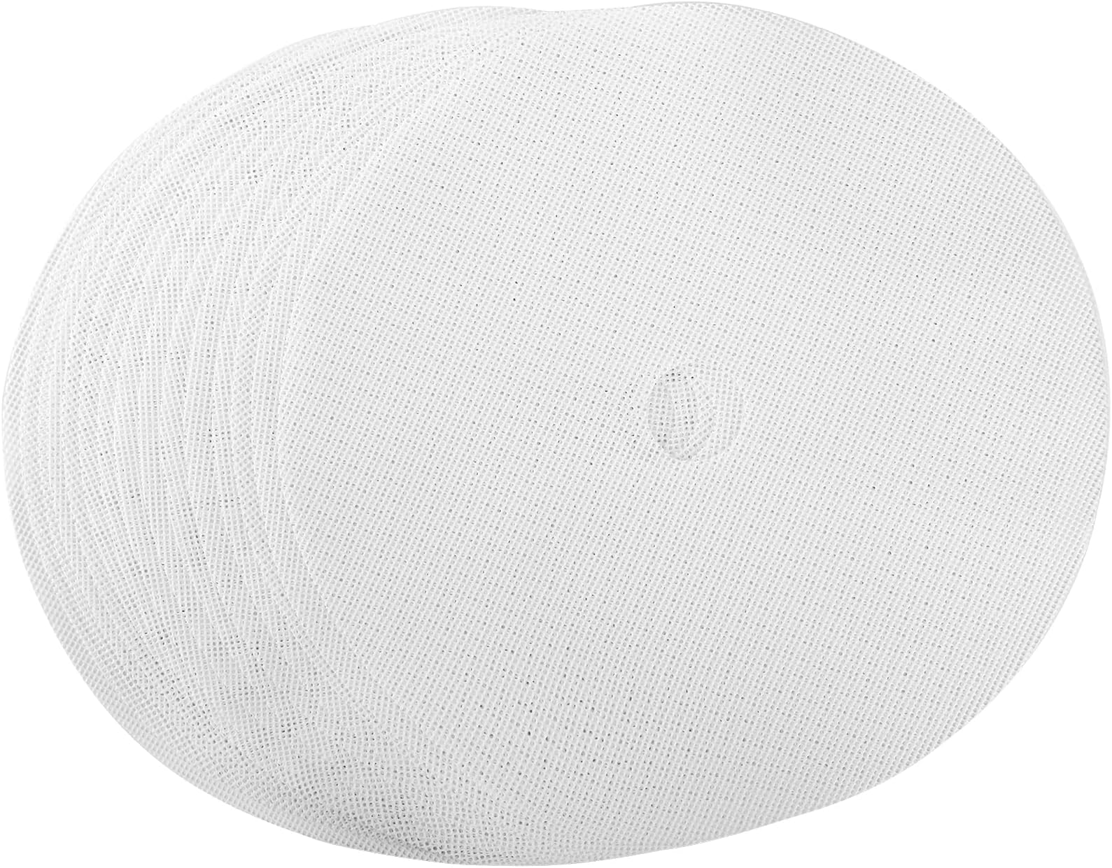 Suwimut 15 Pieces Silicone Dehydrator Sheets, Round 13 Inch Non stick Fruit Dehydrator Mats Reusable Steamer Mat Mesh Sheet for Fruit Dryer