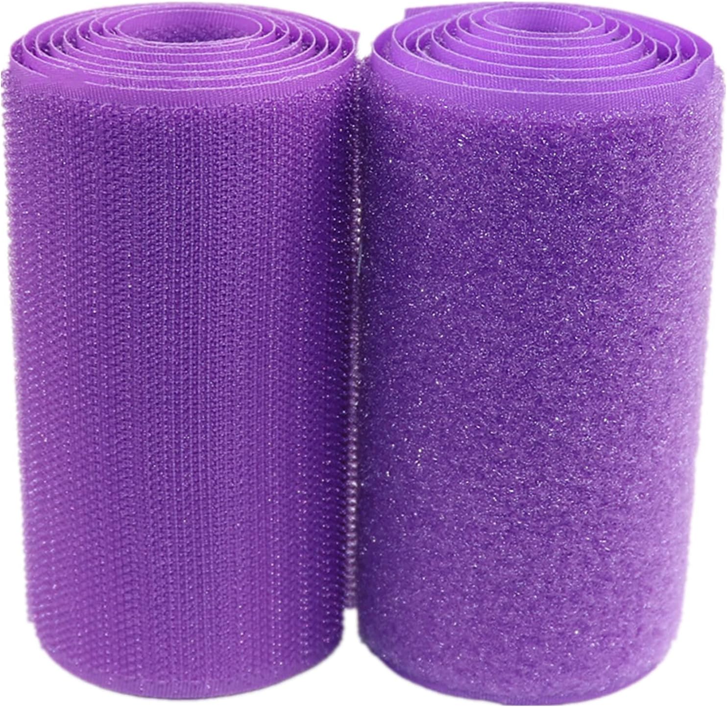 DTKJ Hook and Loop Tape 4 inch NonAdhesive Nylon Fabric