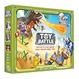 Toy Battle Board Game - Tactical Tile Placement and Troop Strategy Game with 8 Unique Terrains, Fun Family Game for Kids & Adults, Ages 8+, 2 Players, 15 Minute Playtime
