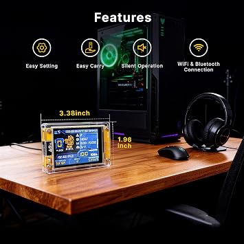 Heltec Bitcoin Lottery Miner NerdMiner V2 ESP32 Solo Miner with 2.8''