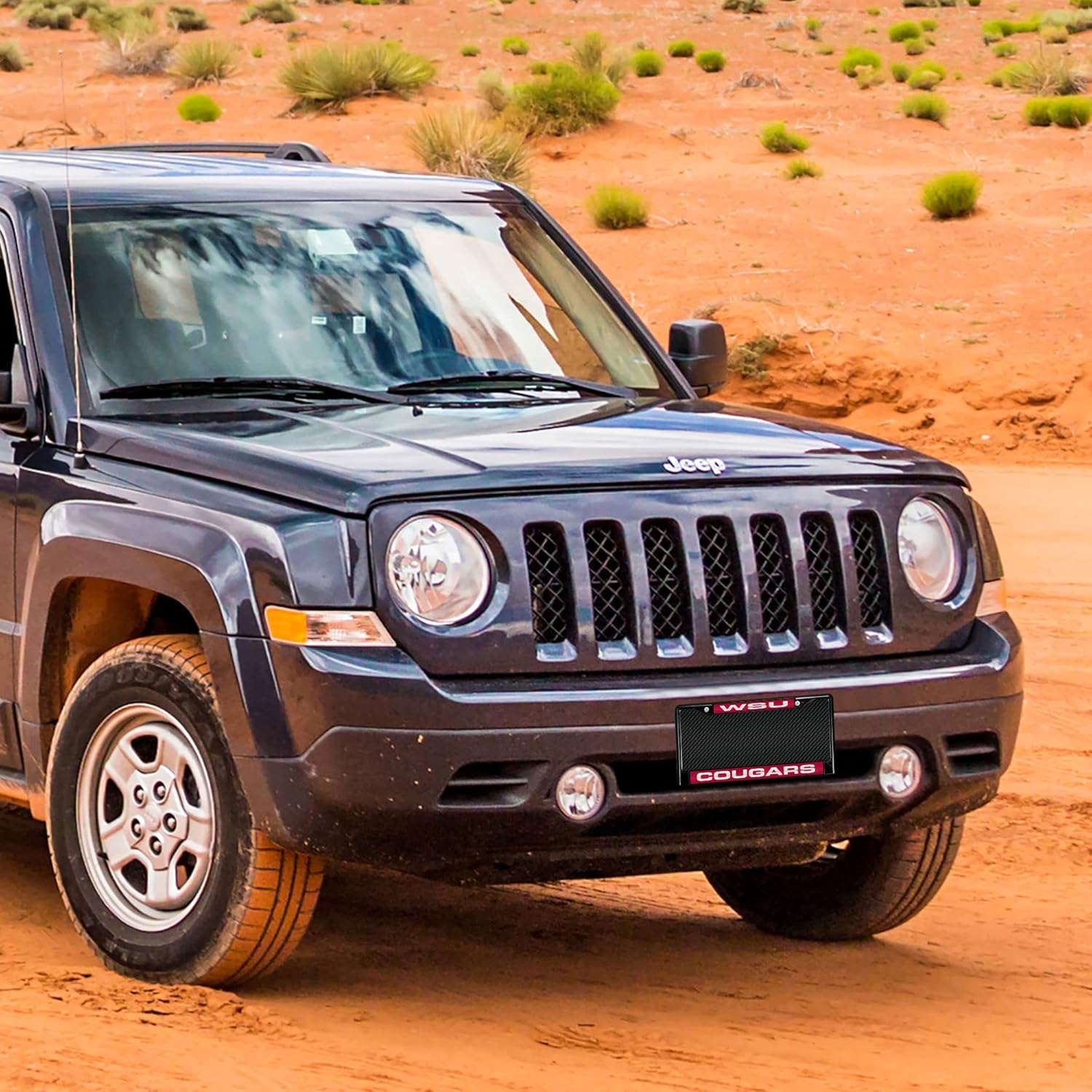 NCAA Rico Industries Black Laser Cut Chrome Frame 12" x 6" Black Laser Cut Chrome Frame - Car/Truck/SUV Automobile Accessory