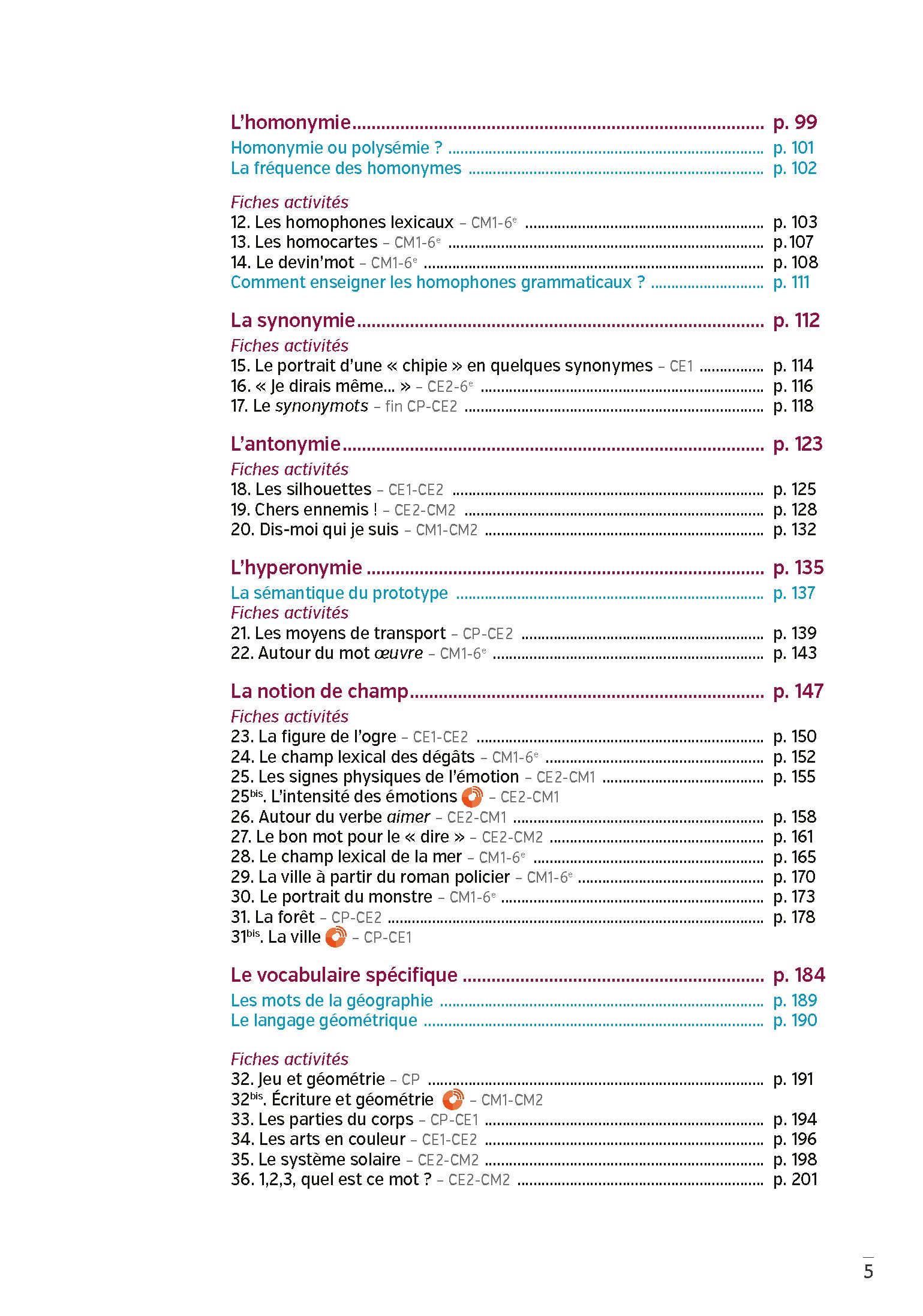 Guide pour enseigner le vocabulaire aux cycles 2 et 3 (+ ressources numériques) - Nouvelle édition conforme aux programmes 2025