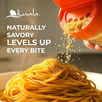 Kevala Nutritional Yeast - 8.5 oz, Premium Fortified Yeast, Large Flakes