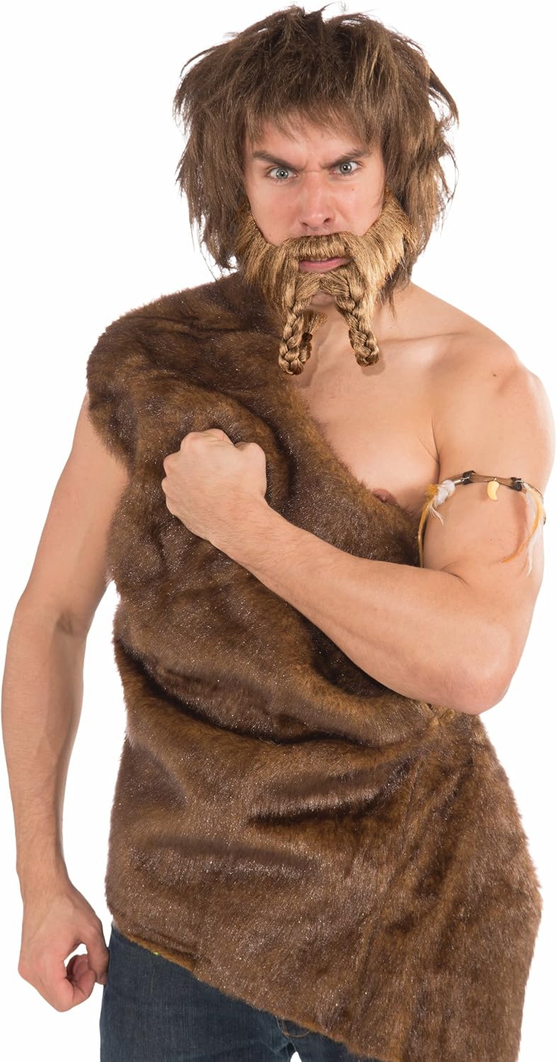 Forum Novelties Men's Novelty Caveman Raider Beard