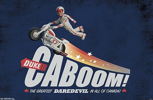 Trends International Disney Pixar Toy Story 4-Duke Caboom - Póster de pared, 22.375 x 34 pulgadas, versión sin marco