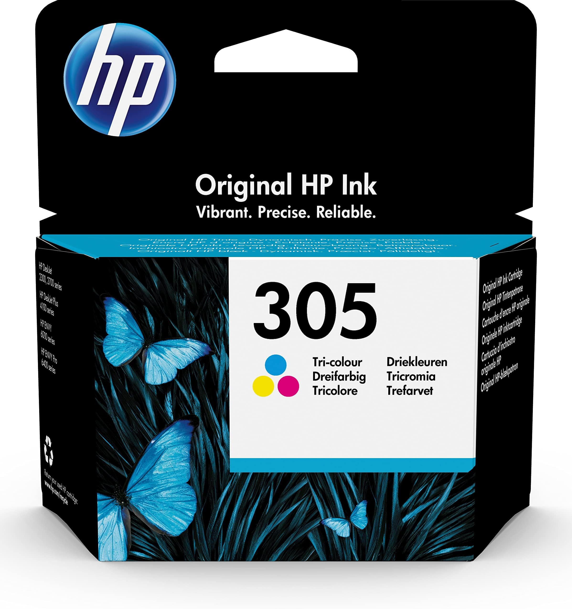 Hp Cartridge Ink 305 Tricolor
