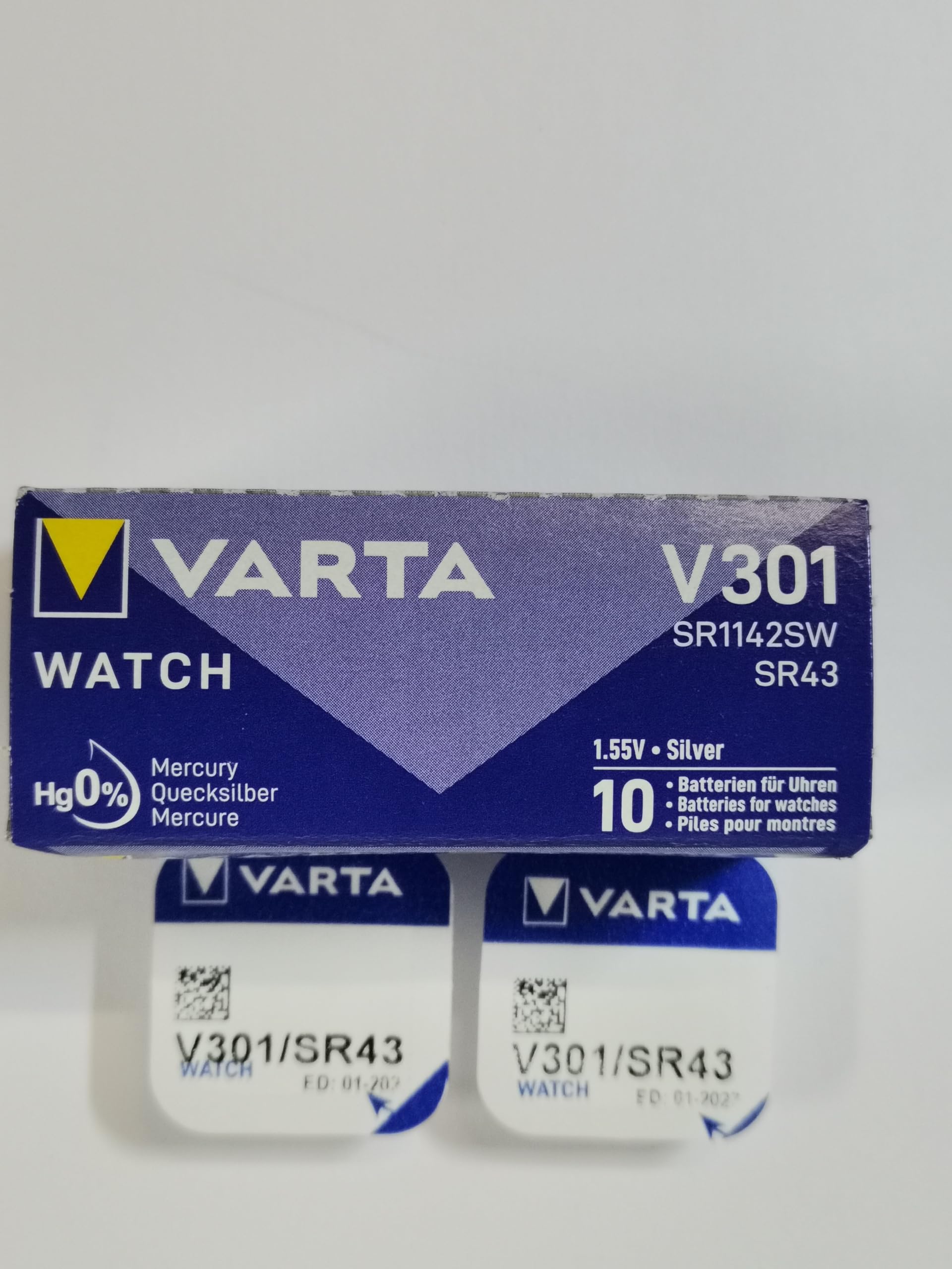 Varta V301 Batteria Monouso SR43 Ossido D'argento (S - Foto 12