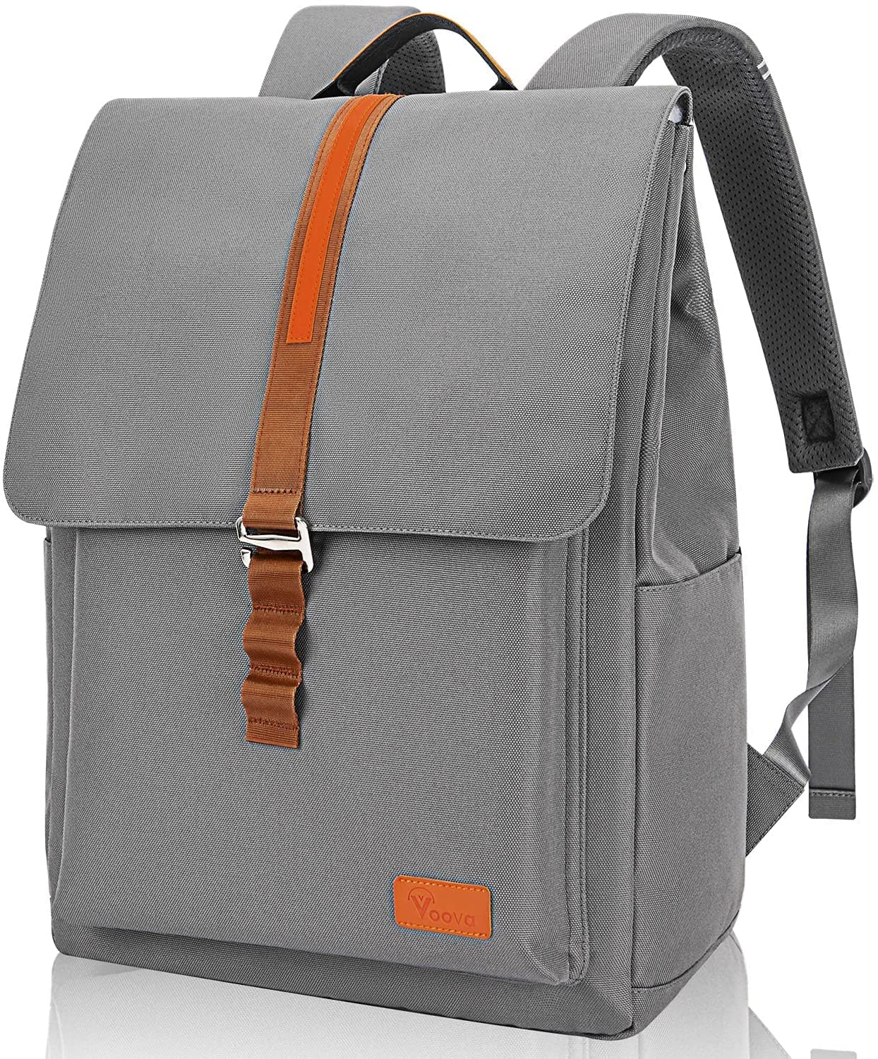 Sac à Dos Ordinateur 15,6 Pouces Voova - Grand Compartiment, Dos Aéré, Pour Travail, école, Voyage
