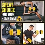 Adjustable Dumbbells Set of 2, 66/88LBS Quick Select Weight | Quick Weight Adjust, 66/88LBS Range, Space Saving Design, Non-Slip Grip, Home Gym Strength