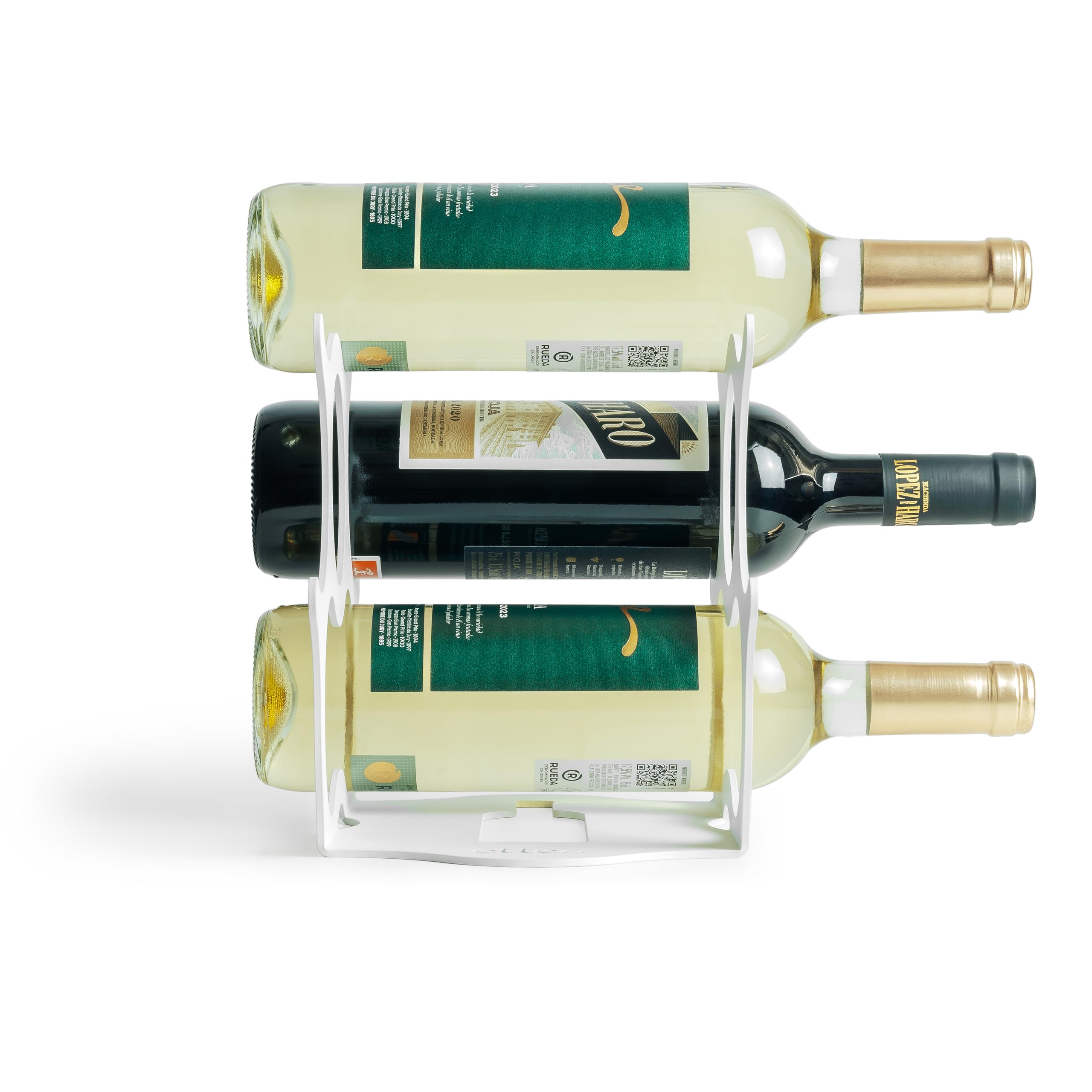 Etterr Wine Rack for Dining and Kitchen Table - Metal Organizer and Stand - Furniture and Accessories - Image 3
