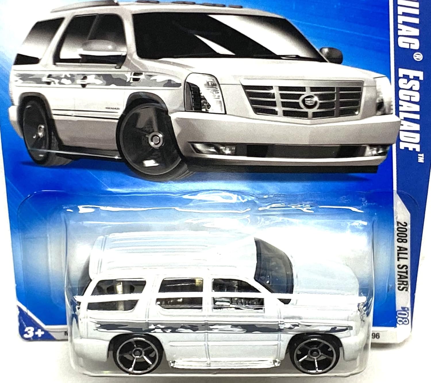 Hot Wheels 2008-25 of 36 Cadillac Escalade All Stars '08 065/196 1:64 Scale