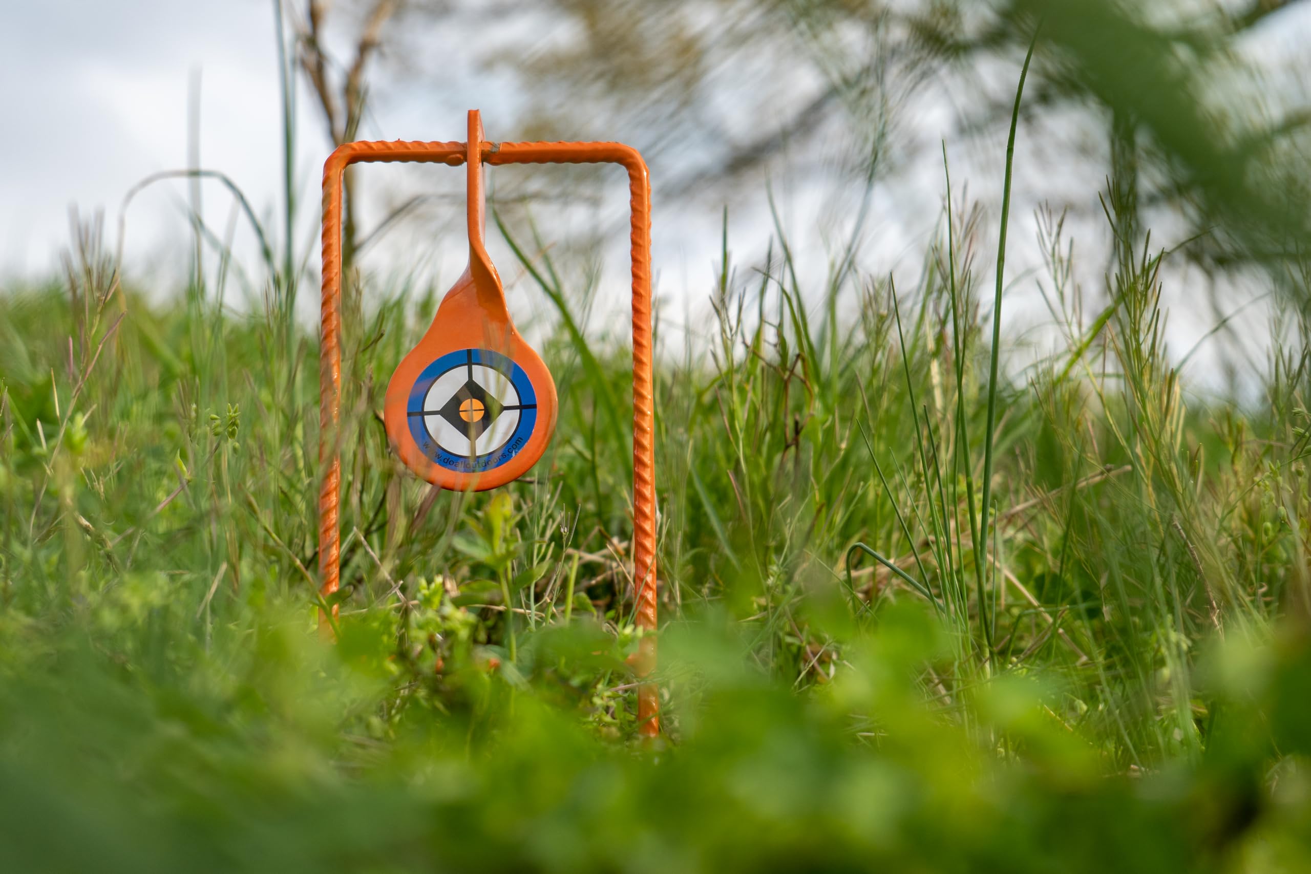 Do All Outdoors Single Spinner Shooting Target, Rated for .22-Caliber Rimfire, Soft Lead Only