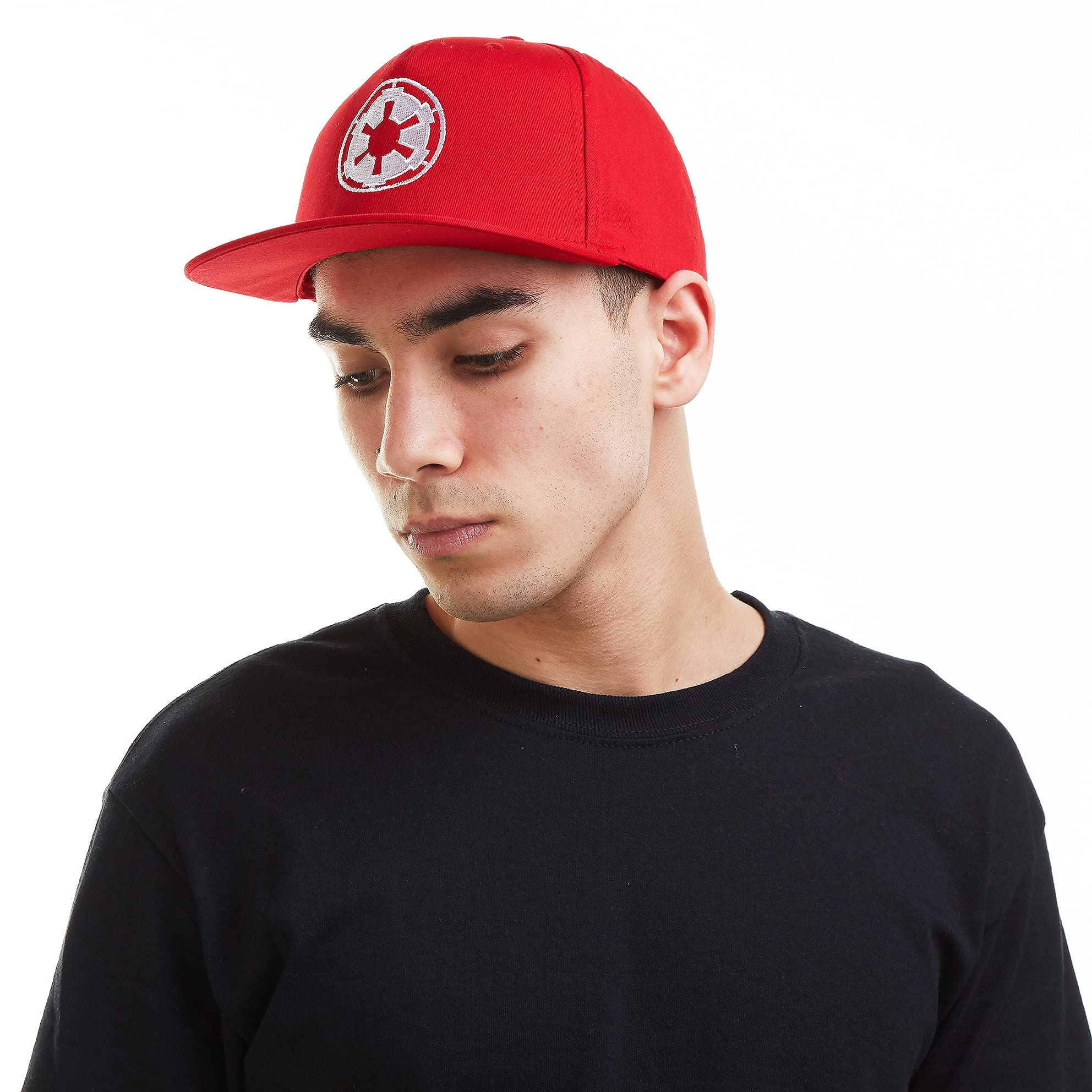 Star Wars Men's Empire Logo Baseball Cap, Black, One (Size:ONE Size)