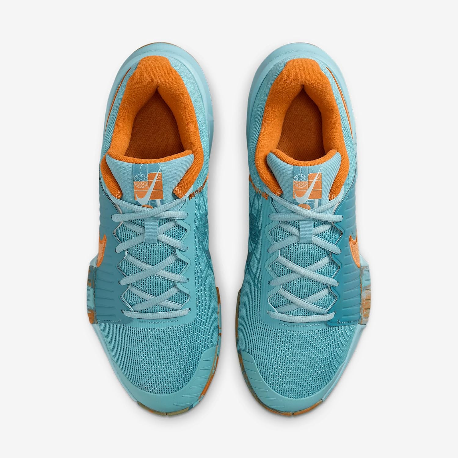 Men's Zoom Challenge Pickleball (400 - Denim Turq/Copper Moon-Smokey Blue)