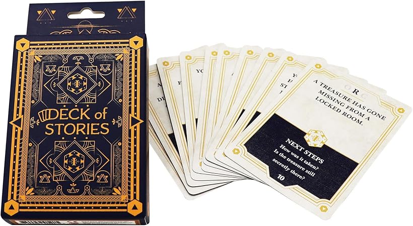 Amazon ダンジョンクラフトデッキ オブ ストーリー 1 ストーリープロンプトカード ファンタジーテーブルトップ ロールプレイングゲーム Rpgストーリーテリングカード ダンジョンマスターアクセサリー ボードゲーム おもちゃ