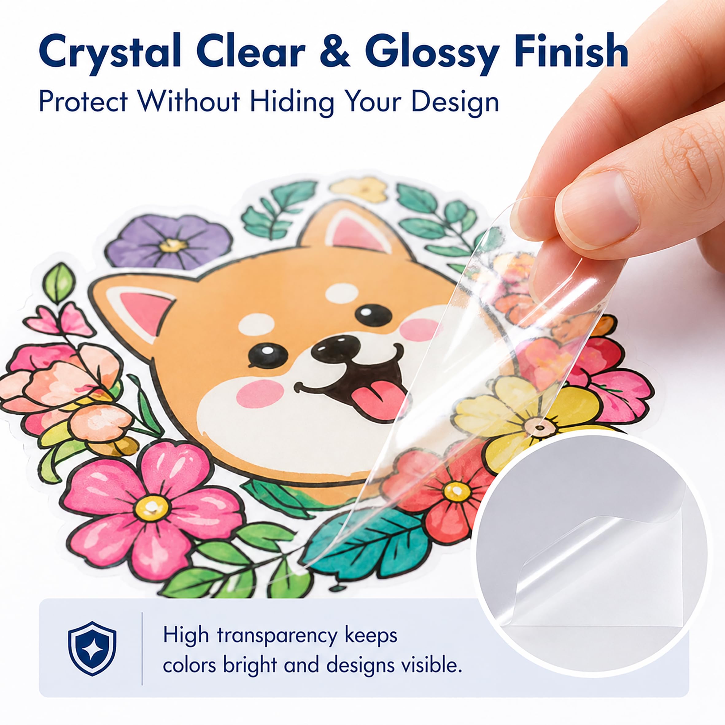 アイドル ExWHYZ clear sticker Amazon.com: Bleidruck 36 Sheets A4 Size Crystal Clear Vinyl