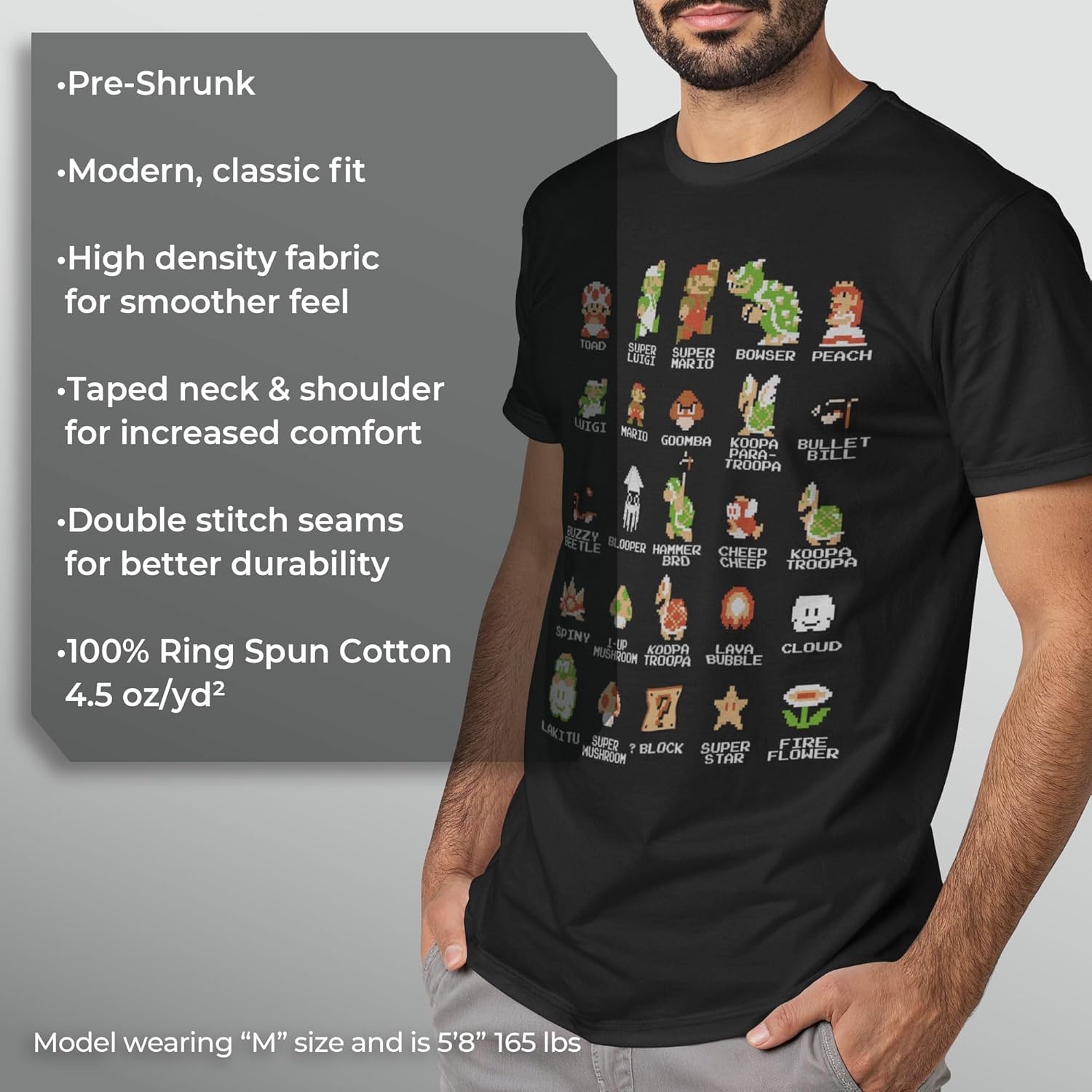 Nintendo Mens T-Shirt - Image 7
