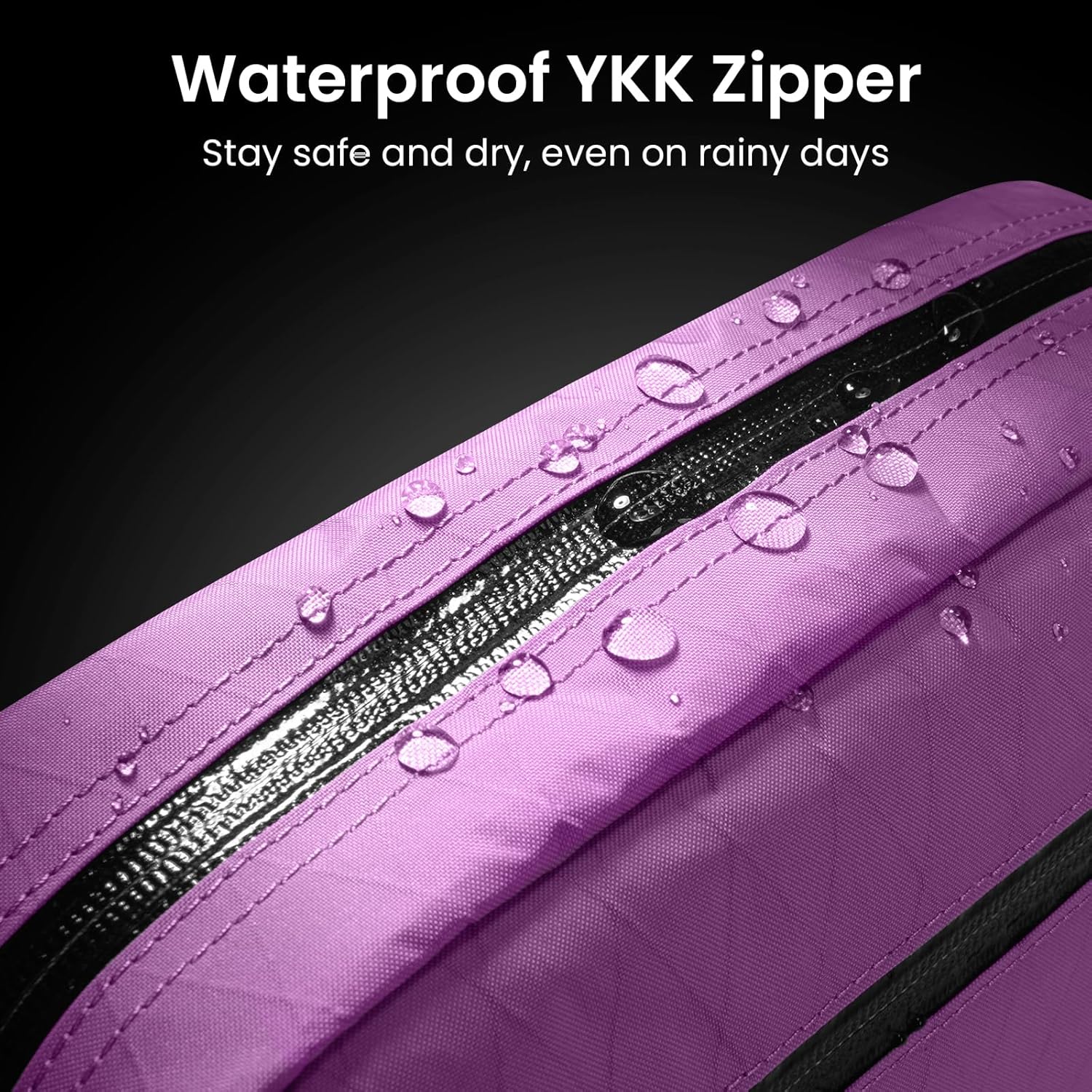 tomtoc 1.5L X-Pac Sling Bag with RFID Blocking, Crossbody Bag Minimalist Chest Shoulder Pack for Men/Women, Water-resistant Lightweight Casual Funny Pack for Travel, Daily Commute - Image 8