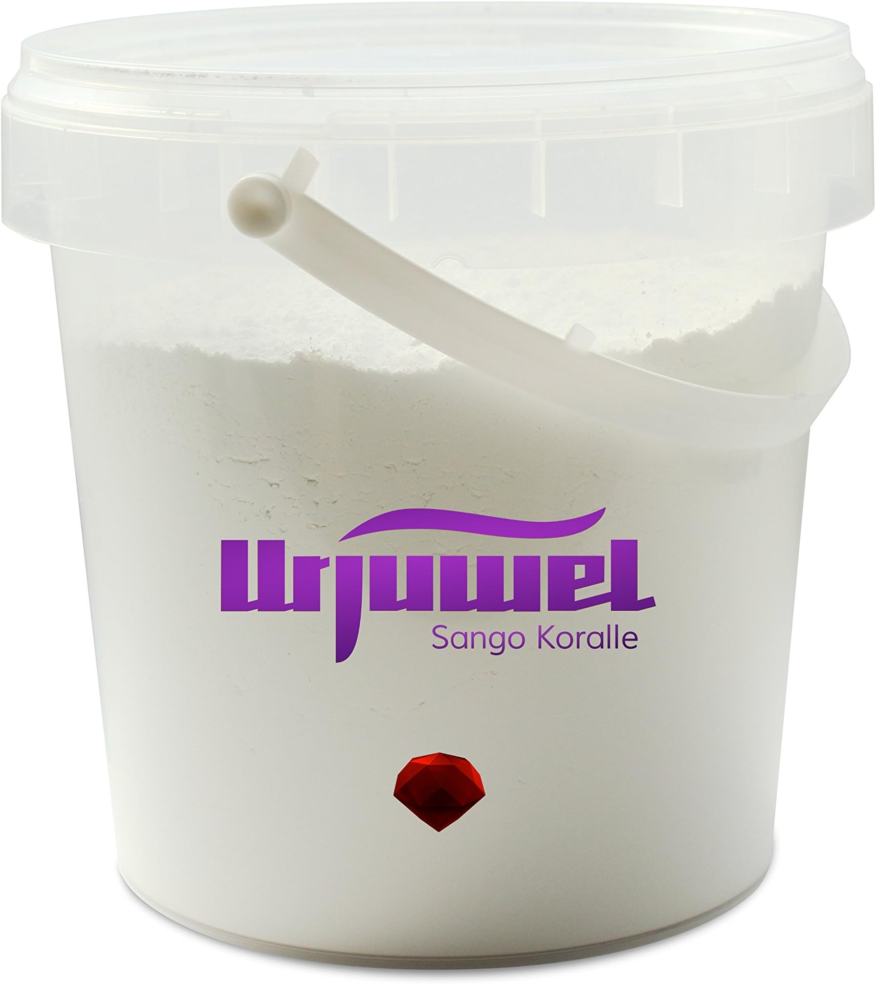 Urjuwel Sango coral 1000 g: radiation-free, natural calcium and magnesium in 2:1 ratio.