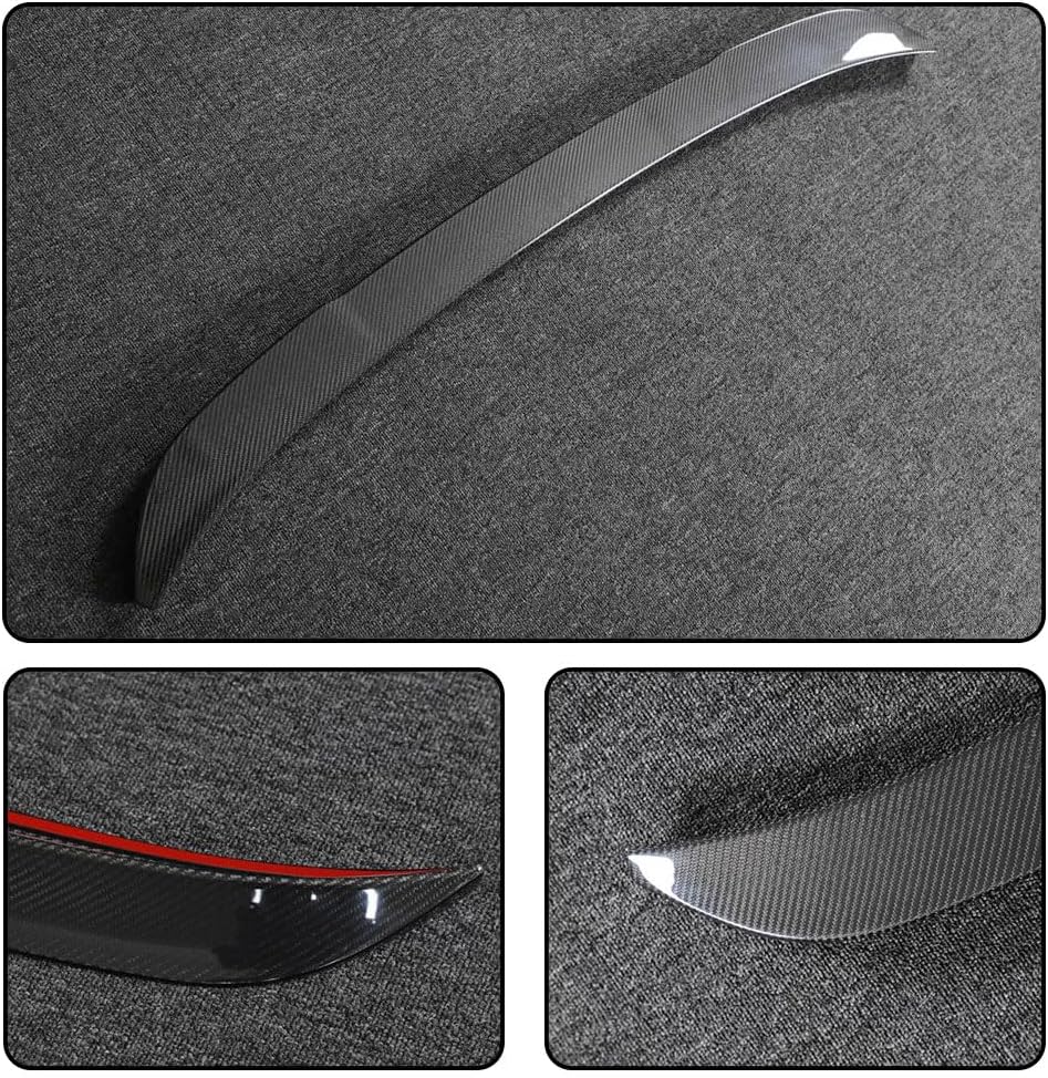 Real Carbon Fiber Rear Trunk Spoiler Fits for BMW X4 G02 M Sport X4M F98 2023-2024 Car Rear Boot Lid Highkick Spoiler Wing Lip