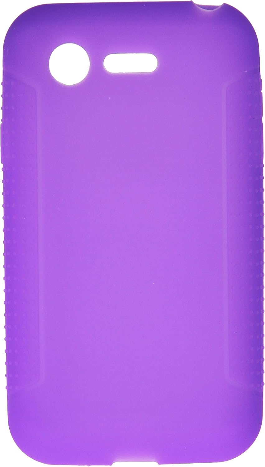 HR Wireless Silicone Skin Cover Case - Retail Packaging - Purple