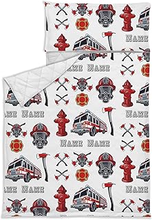 Personalized Name Nap Mat Set - Includes Pillow and Blanket – Custom Sleeping Bags for Toddlers Kids Napping at Daycare, Preschool, Kindergarten- Multi-use Napping Mats for Boys Girls