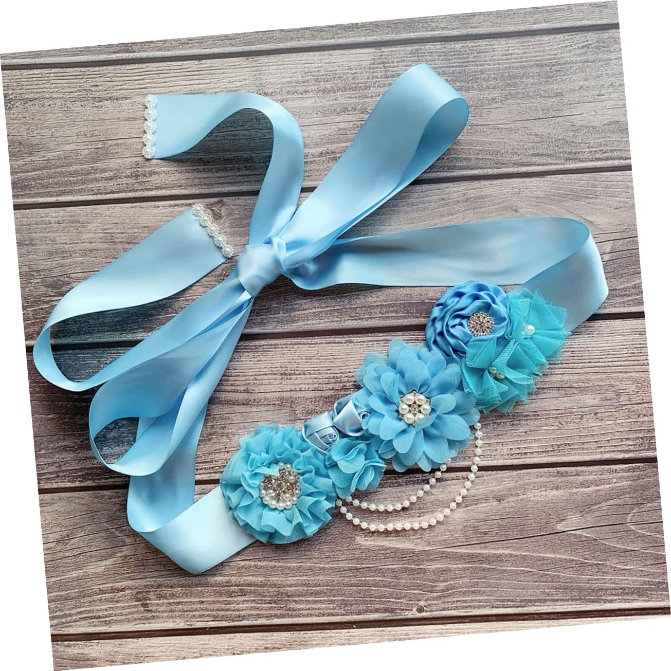 Abaodam 1Pc Belt Women Dress Belt Rhinestone Belt For Dress Baby Decor Dress Sash Bridal Sash Belt Cinturón De Boda Para Novia Vestido Fiesta Cintura Mujer Cintura Cinturón Decorativo