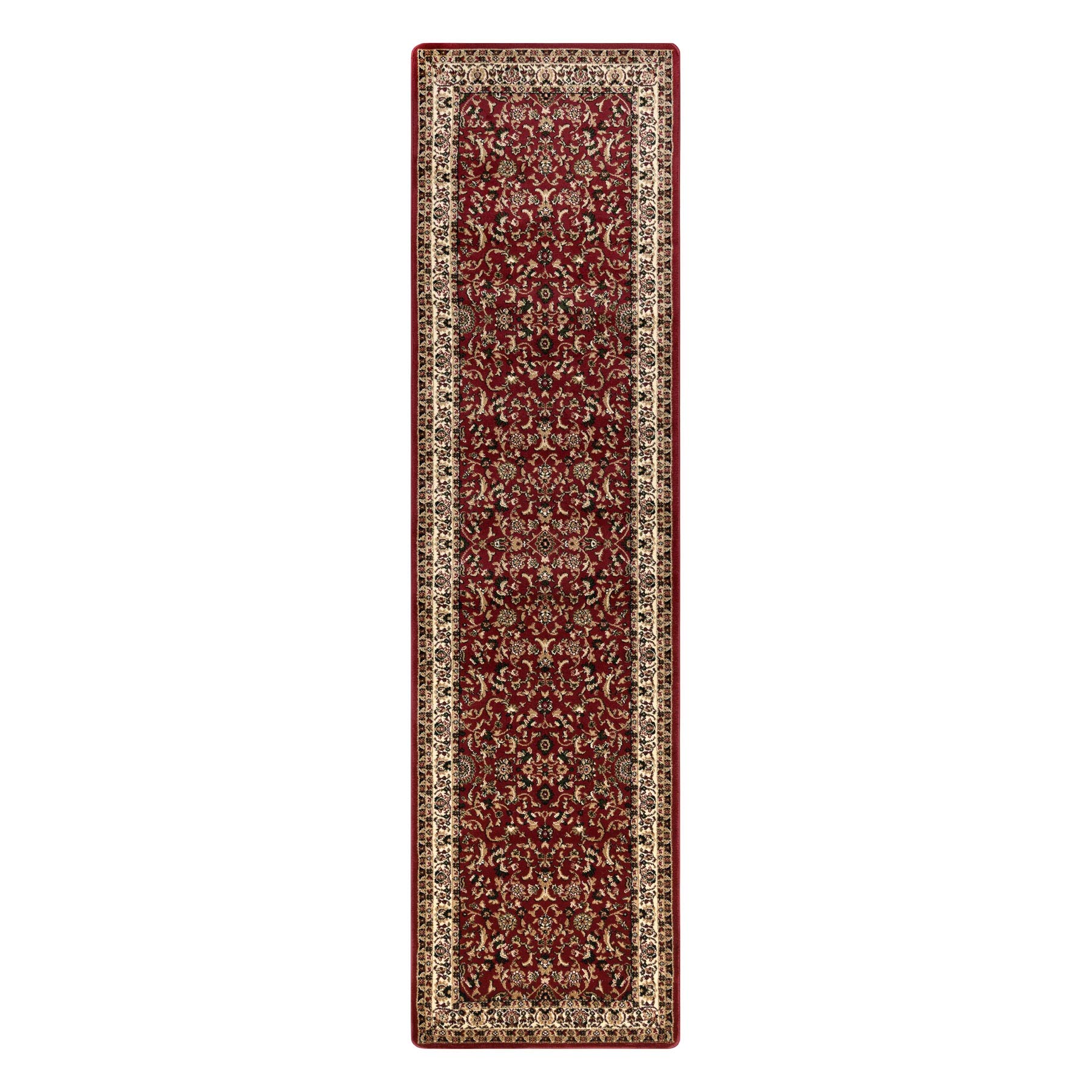 rugsx Passatoia corridoio, tappeto ROYAL ADR, Classico, tradizionale, per il corridoio, la hall, la sala, di alta qualità rosso 60x200 cm