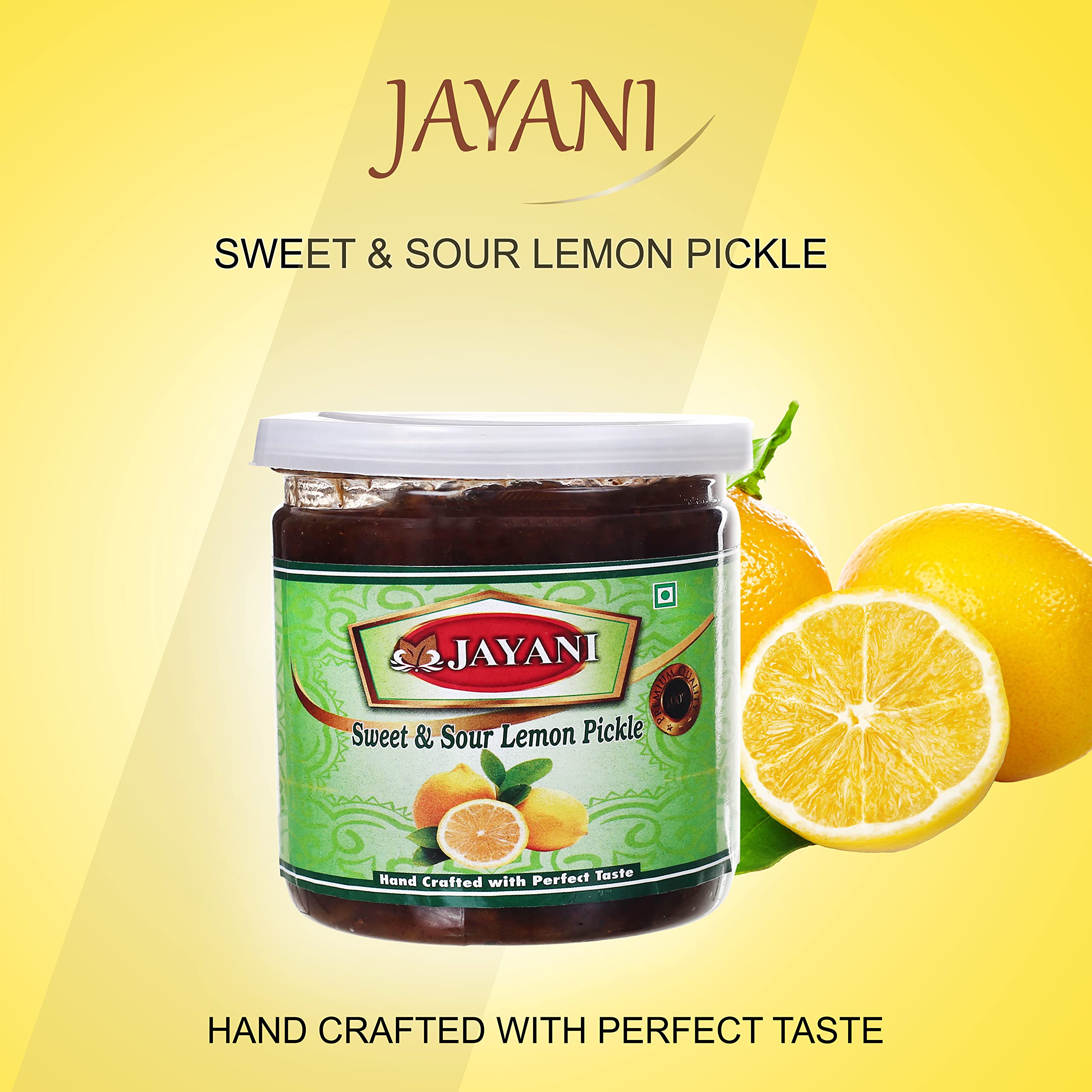 jayani Homemade Sweet and Sour Lemon Pickle (380 gm) 3