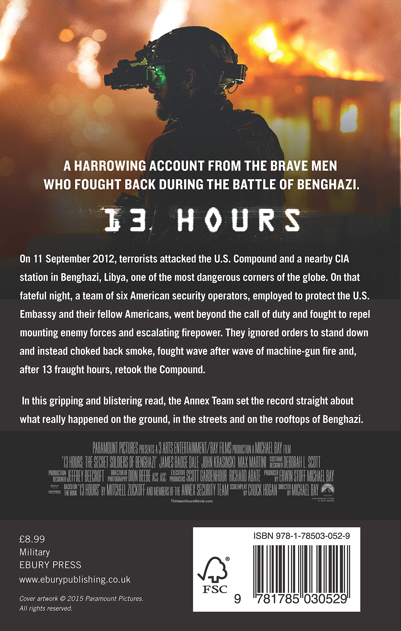 13 Hours: The explosive inside story of how six men fought off the Benghazi terror attack