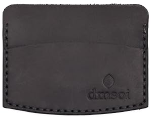 Handmade Minimalist 100 Genuine Leather Card Holder Premium Slim Handmade Card Holder for Everyone No Machine Artisan Craft