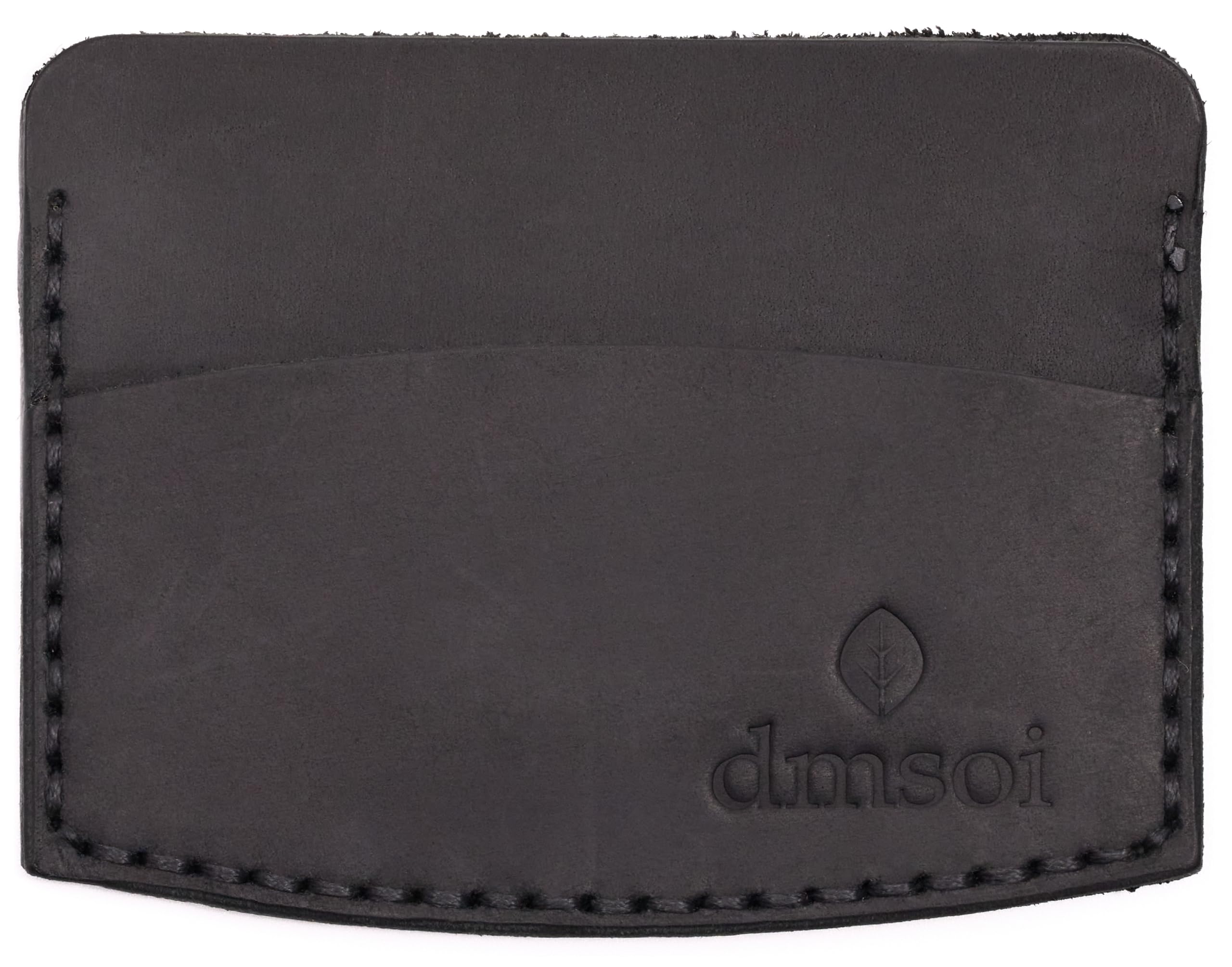 Handmade Minimalist 100 Genuine Leather Card Holder Premium Slim Handmade Card Holder for Everyone No Machine Artisan Craft