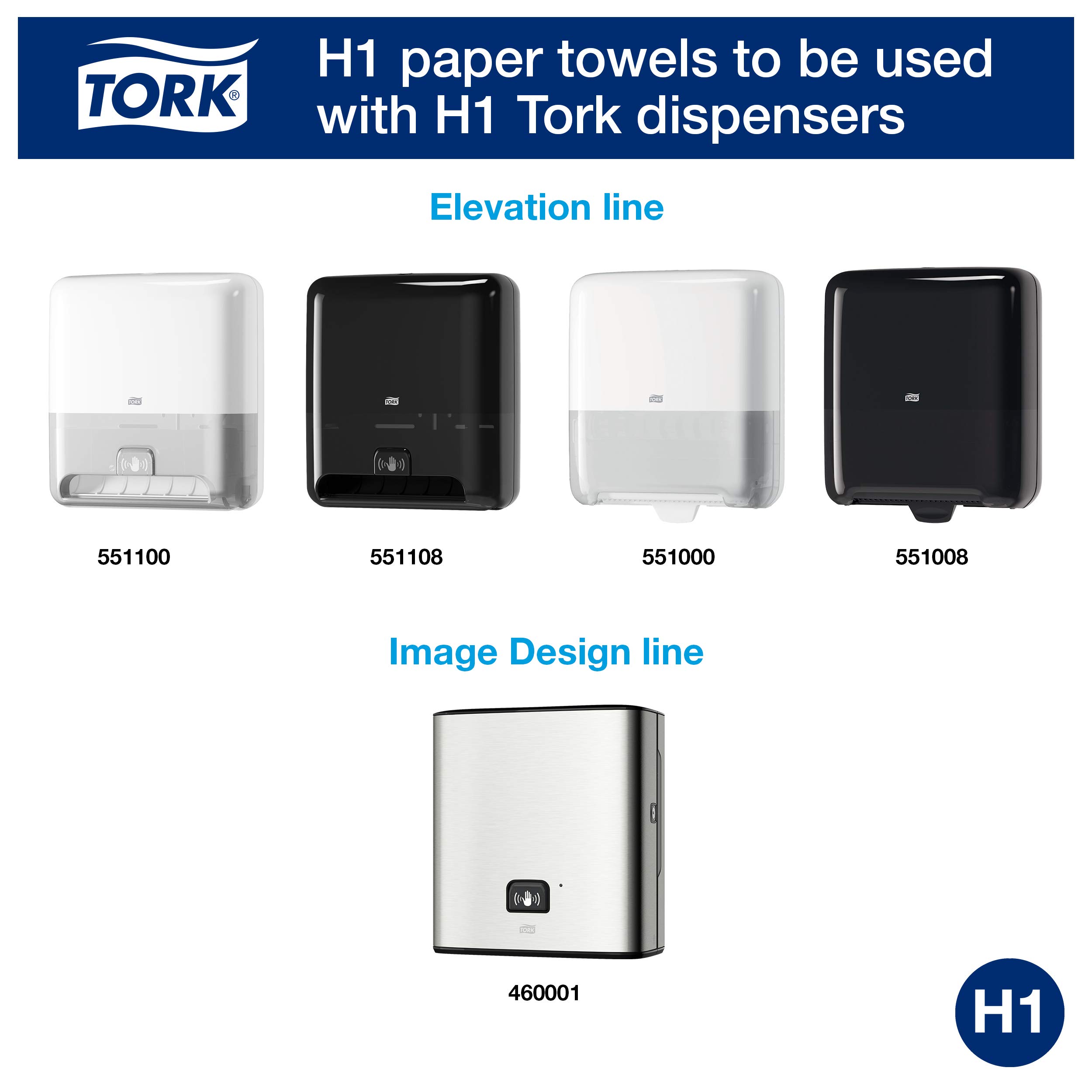 Tork Matic Rollenhandtuch Premium, weiß, Papier – 2-lagig, extra weich und saugstark, QuickDry-Technologie, kompatibel mit H1-Spendern, FSC-zertifiziert – 6 Rollen x 100 m (290016)
