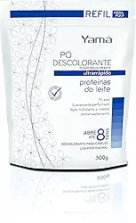 YAMA Pó Descolorante Proteinas Do Leite Refil Yama Branco