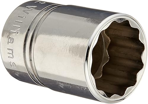 Miniatura 6 de Williams STM-1226 1/2 zócalo poco profundo, 12 puntos, 1.024 in