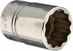 Amazon.com: Williams ST-1225 1/2 Drive Shallow Socket, 12
