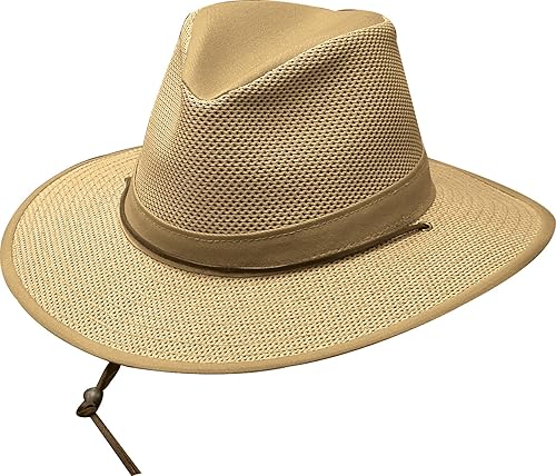 Henschel - Sombreros Aussie Breezer 5310 sombrero de malla de algodón