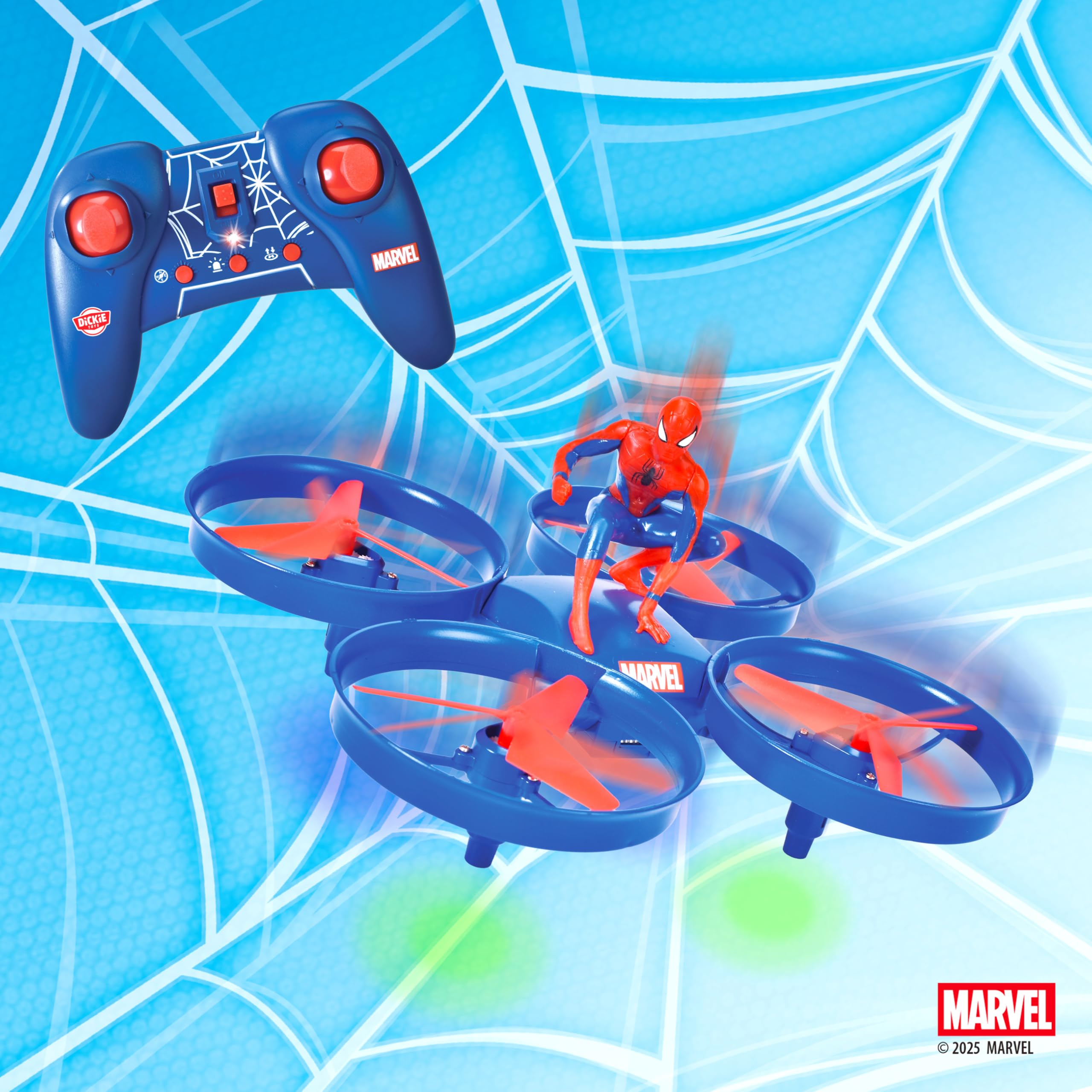 Jada RC SPIDER-MAN DRONE veicolo di controllo remoto