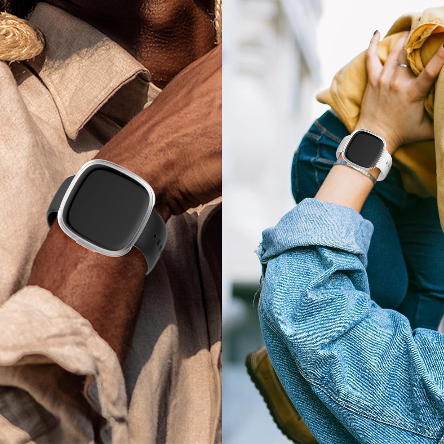 Rc-Z Fitbit Sense Versa Protective Case with Martinique Ubuy