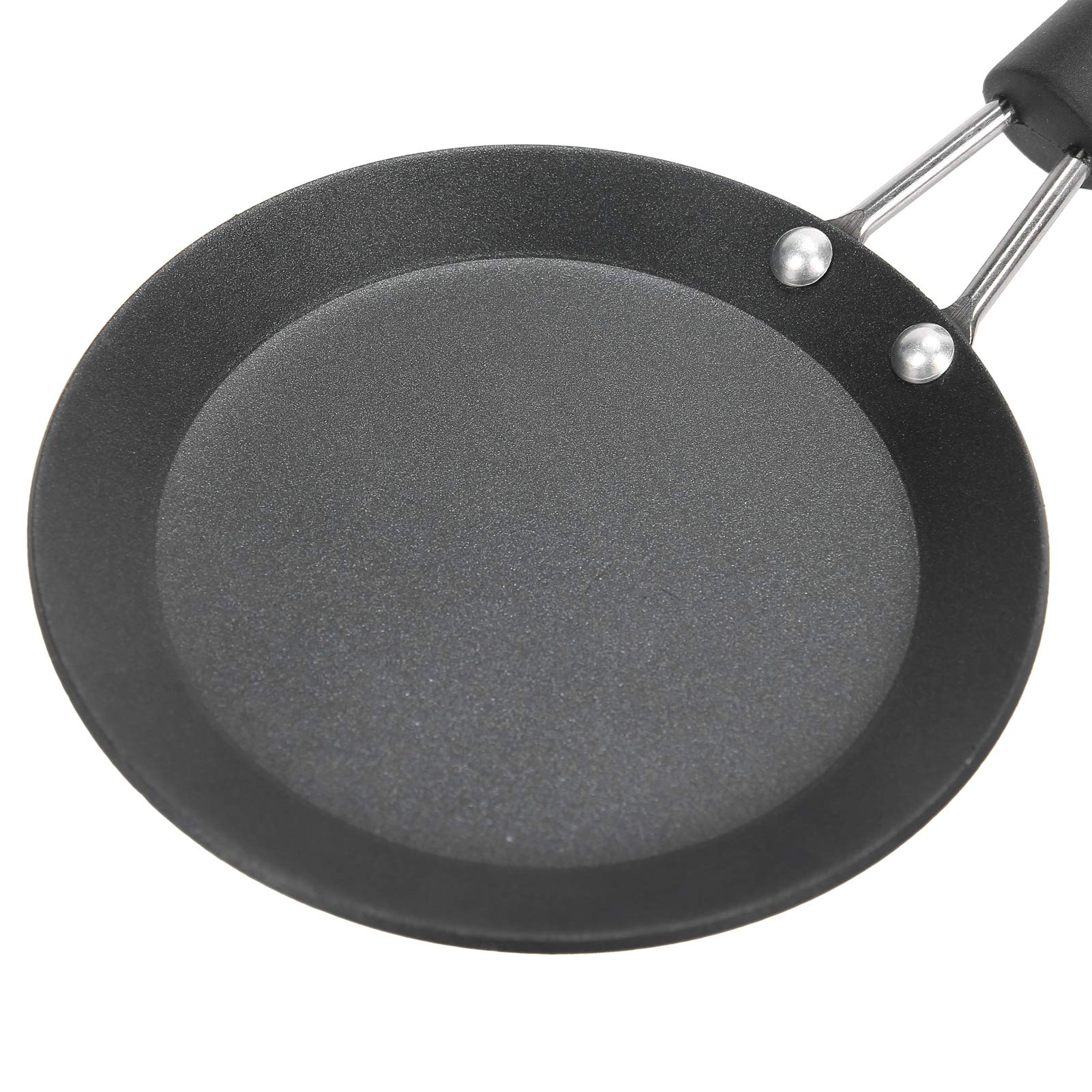 NonStick Frying Pan, Breakfast Fried Egg Pancake Pan Dumpling Omelette Pan Cooking Pot with Heatinsulating Handle Skillet Cookware for Home Kitchen